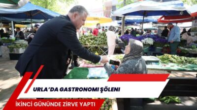 12. Uluslararası Urla Enginar Festivali’nin ikinci günü de yoğun katılım