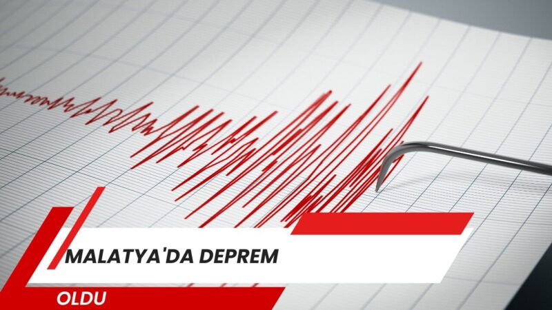 Malatya'da az önce meydana gelen şiddetli depremin resmi verileri açıklandı.
