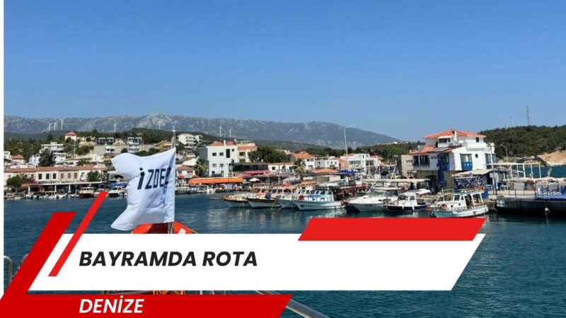 İzmir Büyükşehir Belediyesi’nin iştiraki İZDENİZ, Kurban Bayramı’nda Urla ve Mordoğan