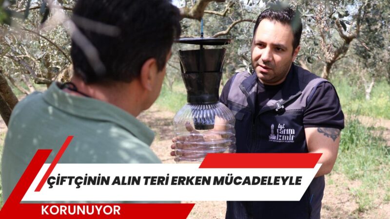 İzmir Büyükşehir Belediyesi, zorlu koşullarda var olma mücadelesi veren çiftçiyi