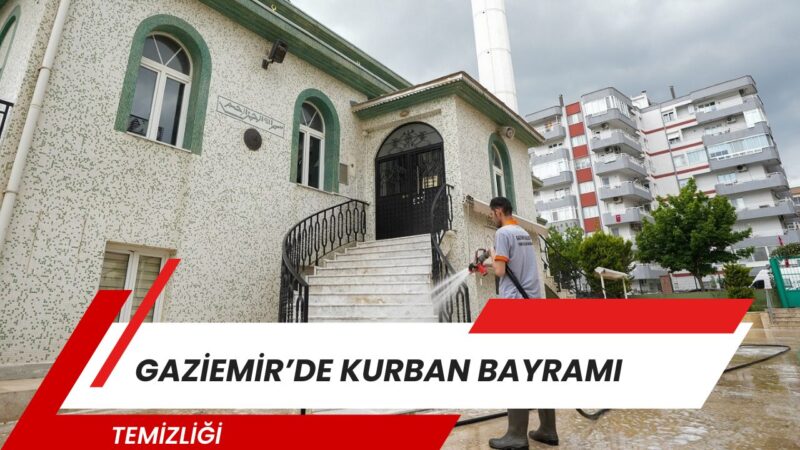 Gaziemir Belediyesi, yaklaşan Kurban Bayramı öncesinde vatandaşların ibadetlerini ve kabir