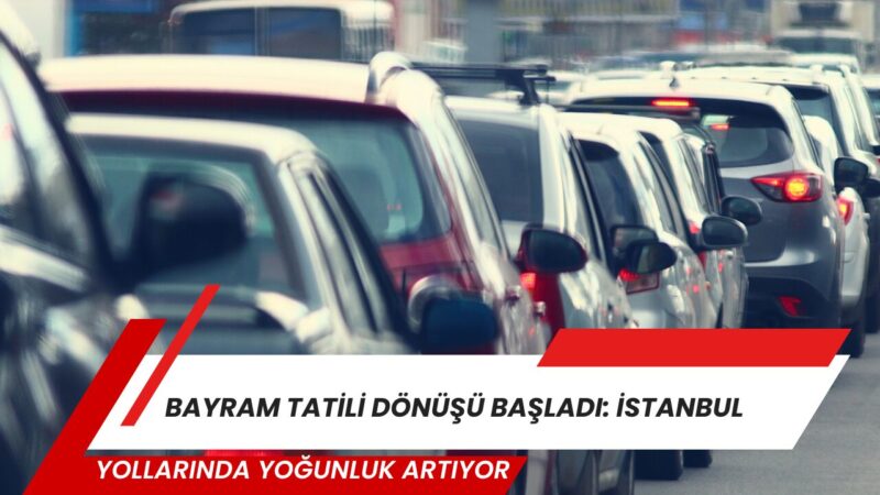 Kurban Bayramı tatilini şehir dışında geçiren vatandaşların dönüş yolculuğu başladı.