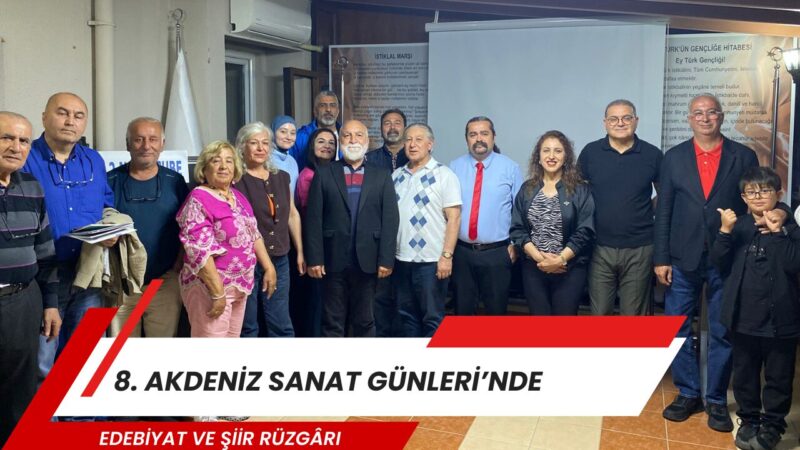 Adana’da bu yıl 8’incisi düzenlenen 8. Akdeniz Sanat Günleri, üçüncü