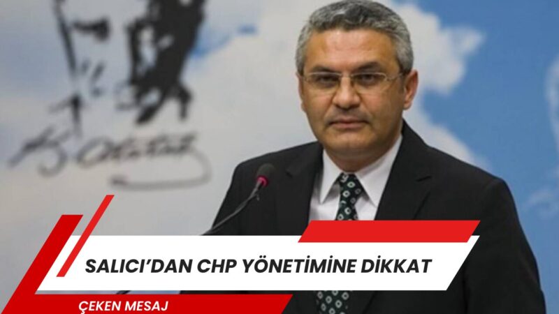 Oğuz Kaan Salıcı, Kemal Kılıçdaroğlu’nun “arınma” çağrısının ardından partisinde yaşanan
