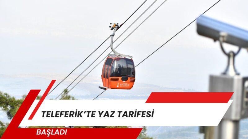 Balçova Teleferik Tesisleri’nde yaz dönemiyle birlikte ziyaret saatleri uzatıldı. İzmir