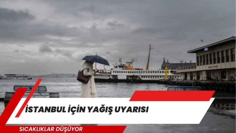 AKOM tarafından yayımlanan son hava tahmin raporunda, İstanbul’da hafta boyunca