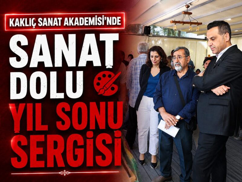 Çiğli Belediyesi Kaklıç Sanat Akademisi’nde 7 ay boyunca eğitim alan