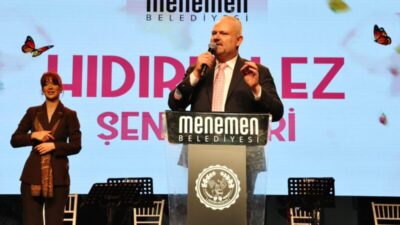 
Menemen Belediyesi tarafından düzenlenen Hıdırellez Şenlikleri, on binleri aynı meydanda