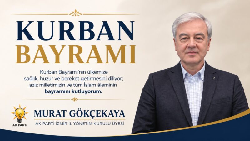 Kurban Bayramı’nın ülkemize sağlık, huzur ve bereket getirmesini diliyor; aziz