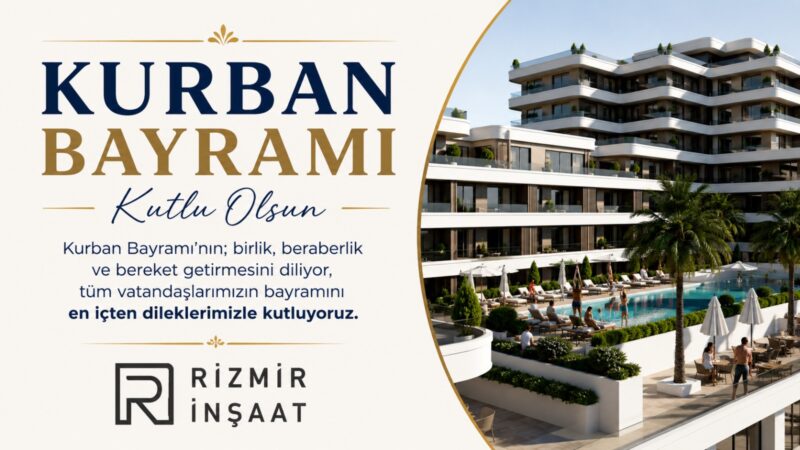Kurban Bayramı’nın; birlik, beraberlik ve bereket getirmesini diliyor, tüm vatandaşlarımızın