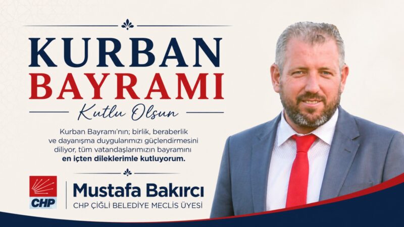 Kurban Bayramı’nın; birlik, beraberlik ve dayanışma duygularımızı güçlendirmesini diliyor, tüm