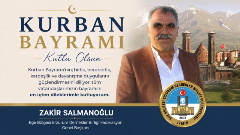 Kurban Bayramı’nın; birlik, beraberlik, kardeşlik ve dayanışma duygularını güçlendirmesini diliyor,