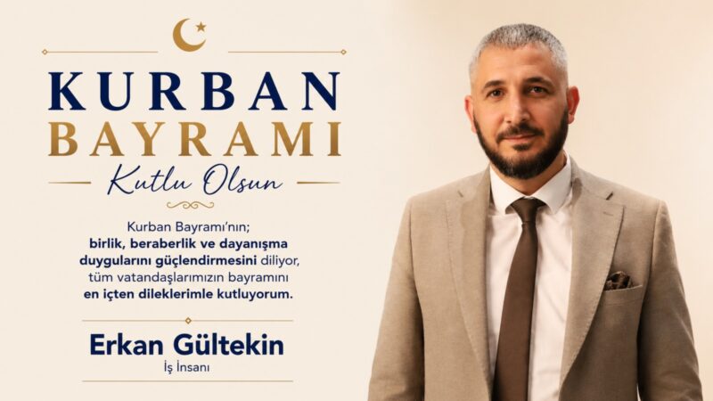 Kurban Bayramı’nın; birlik, beraberlik ve dayanışma duygularını güçlendirmesini diliyor, tüm