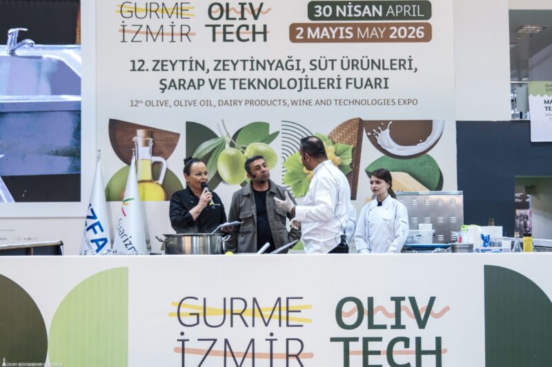 İzmir’de düzenlenen Gurme İzmir Olivtech Fuarı, Ege'nin zengin gastronomik mirasını