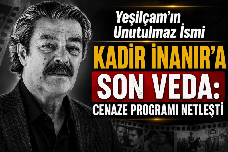 Türk sinemasının unutulmaz isimlerinden Kadir İnanır, 77 yaşında yaşamını yitirmesinin