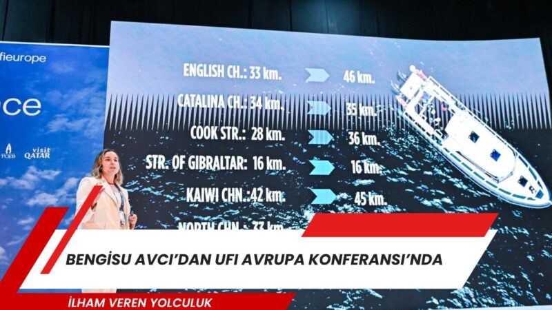 
UFI Avrupa Konferansı kapsamında Fuar İzmir’de katılımcılarla buluşan Bengisu Avcı,