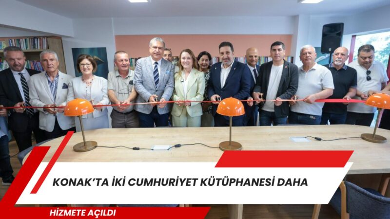 Konak Belediyesi’nin Ege Beşiktaşlı İş İnsanları Derneğinin katkılarıyla hayata geçirdiği