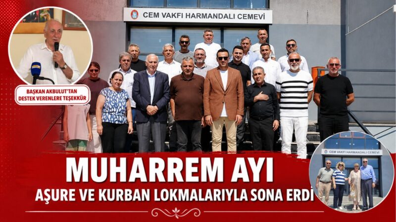 Muharrem ayı dolayısıyla 12 gün boyunca Harmandalı Cem Vakfı Cemevi’nde