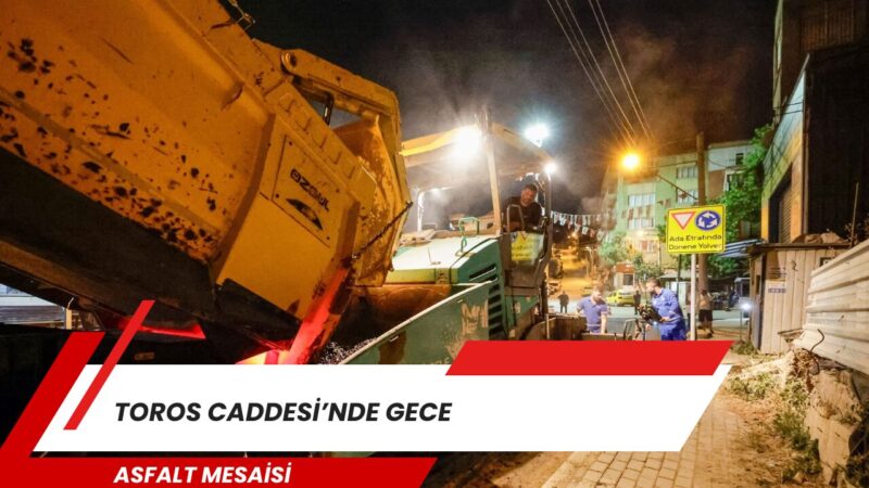 
İzmir Büyükşehir Belediyesi, Konak Ulubatlı Mahallesi’nde yer alan Toros Caddesi’nde