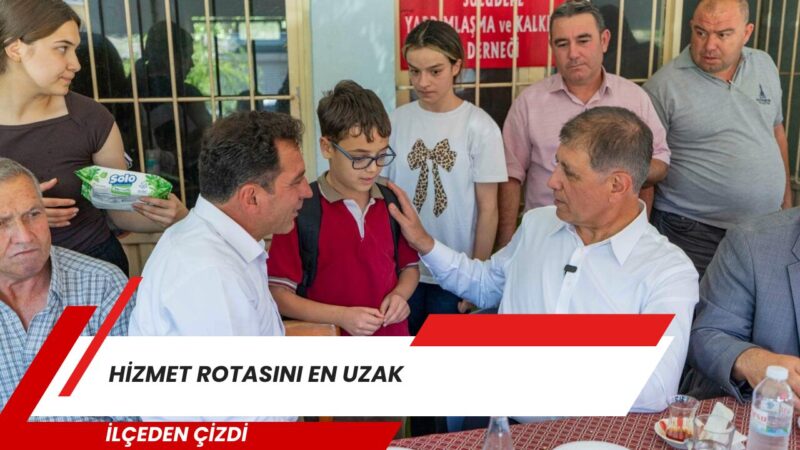 
İzmir Büyükşehir Belediye Başkanı Dr. Cemil Tugay, Küçük Menderes Havzası'ndaki