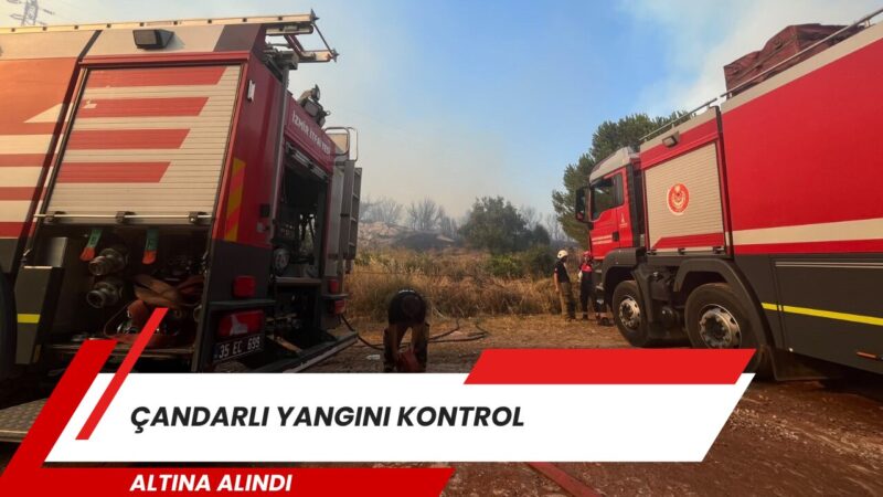İzmir Büyükşehir Belediyesi İtfaiye Dairesi Başkanlığı ekipleri, Dikili ilçesine bağlı