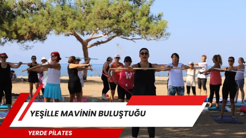 Menderes Belediyesi, yaz boyunca Özdere Gençlik Parkı’nda pilates dersleri veriyor.