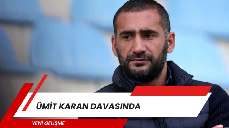 Uyuşturucu soruşturması kapsamında tutuklanan eski futbolcu Ümit Karan, bugün ilk