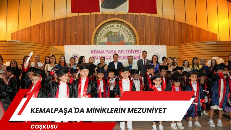 Kemalpaşa Belediyesi Gündüz Bakımevlerinde eğitim gören minikler, yıl sonu gösterileri