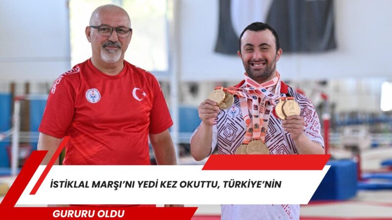 İzmir Büyükşehir Belediye Spor Kulübü’nün down sendromlu milli sporcusu Alper