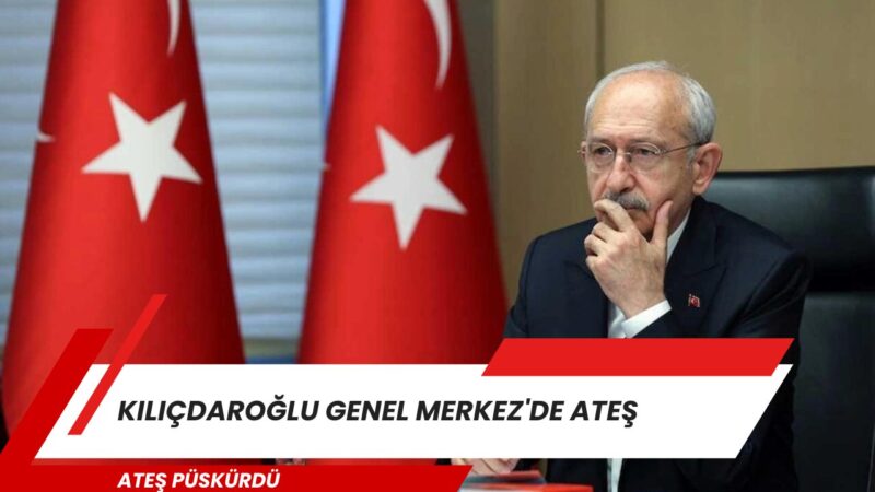 CHP Genel Başkanı Kemal Kılıçdaroğlu partisinin genel merkezinde grup toplantısına