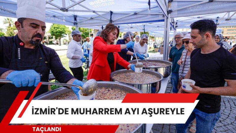 İzmir Büyükşehir Belediyesi, muharrem ayının birlik, kardeşlik, sevgi ve hoşgörü