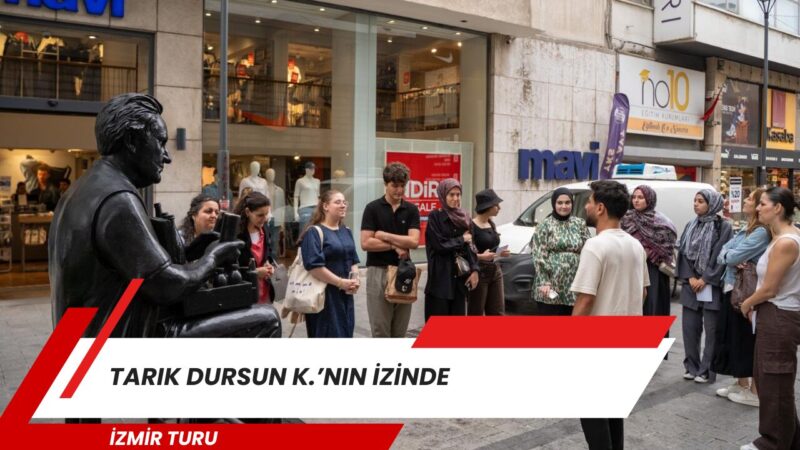 İzmirli üniversiteliler, usta yazar Tarık Dursun K.‘nin romanlarında hayat bulan