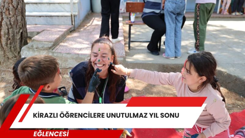 İzmir Kiraz’da yer alan Mersinlidere İlkokulu öğrencileri, İzmir Büyükşehir Belediyesi