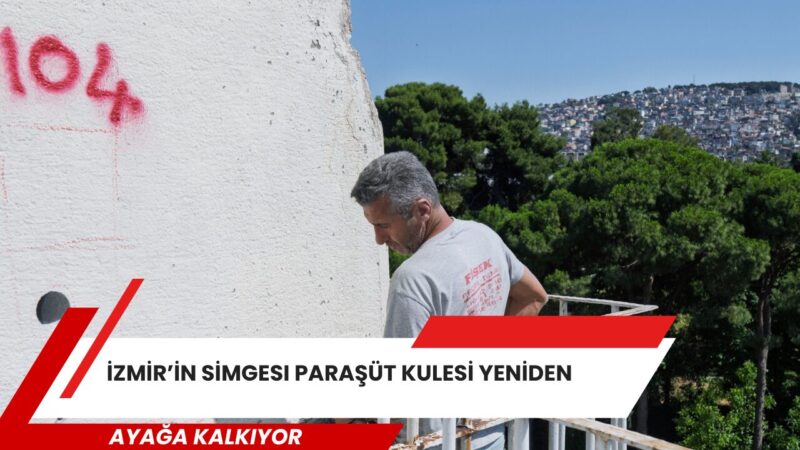 2020 İzmir depreminin ardından kullanıma kapatılan Kültürpark Paraşüt Kulesi için