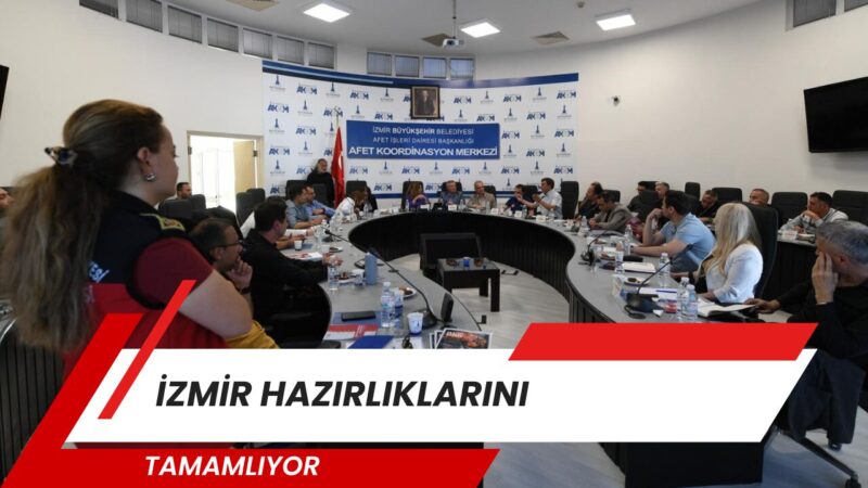 İzmir Büyükşehir Belediyesi öncülüğünde bir araya gelen kamu kurumları ve