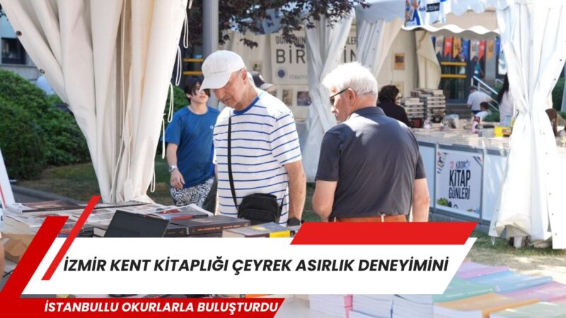 İzmir Kent Kitaplığı, 10. Kadıköy Kitap Günleri’nde yer alarak İzmir’in