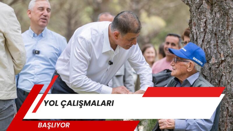 Bergama Kozak Yaylası’nda vatandaşlarla bir araya gelen İzmir Büyükşehir Belediye