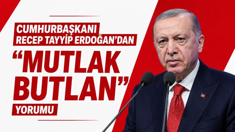 AKP'li Cumhurbaşkanı Erdoğan konuşuyor.