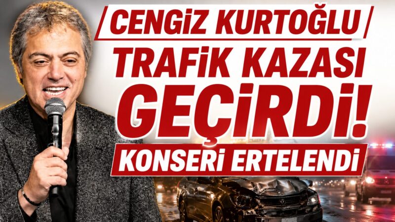 Ünlü sanatçı Cengiz Kurtoğlu, Ankara’da gerçekleştireceği konser için yola çıktığı