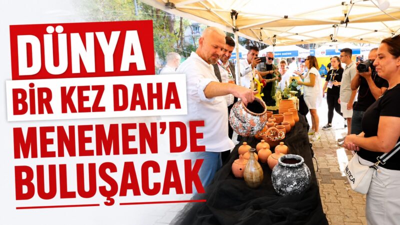 Menemen’de 5. Uluslararası Çömlek Festivali için geri sayım başladı. Dünya