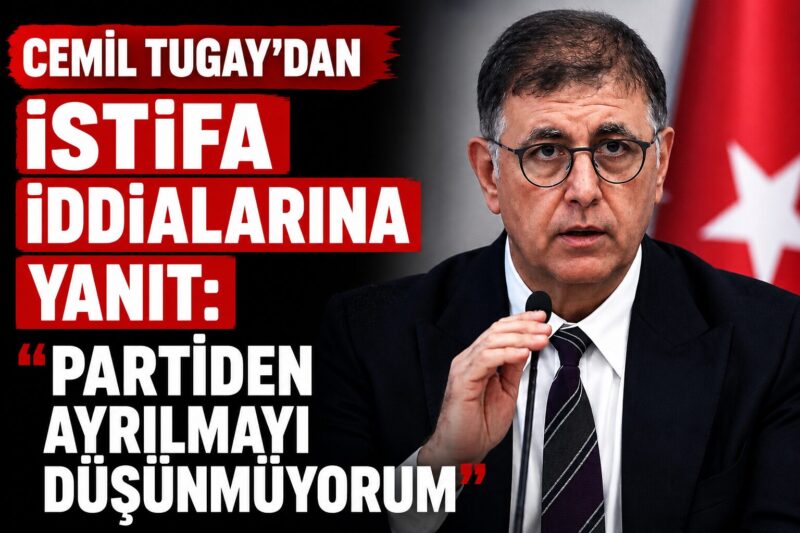 İzmir Büyükşehir Belediye Başkanı Cemil Tugay, son günlerde gündeme gelen