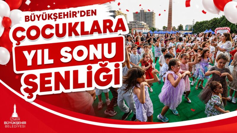 İzmir Büyükşehir Belediyesi Sosyal Hizmet Etkinlik Merkezlerinden hizmet alan çocuklar,