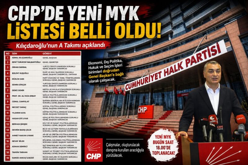CHP’de mahkemenin verdiği “mutlak butlan” kararının ardından yeniden genel başkanlık