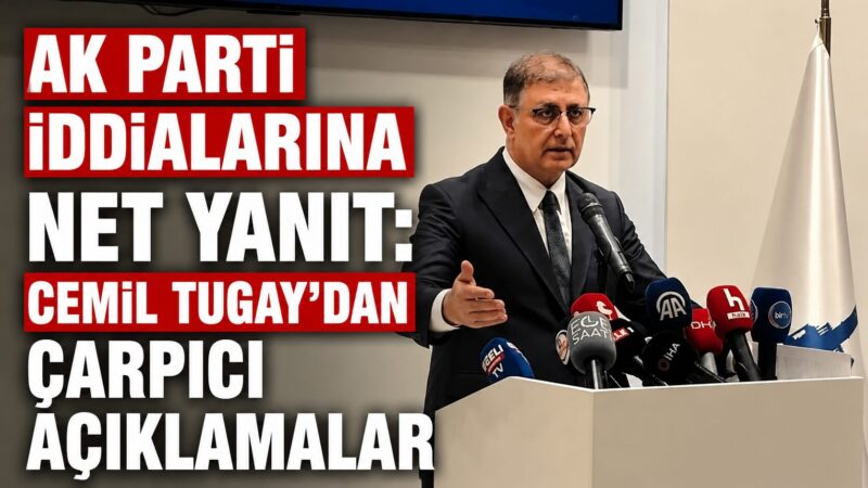 İzmir Büyükşehir Belediye Başkanı Cemil Tugay, Cumhuriyet Halk Partisi'nden istifa