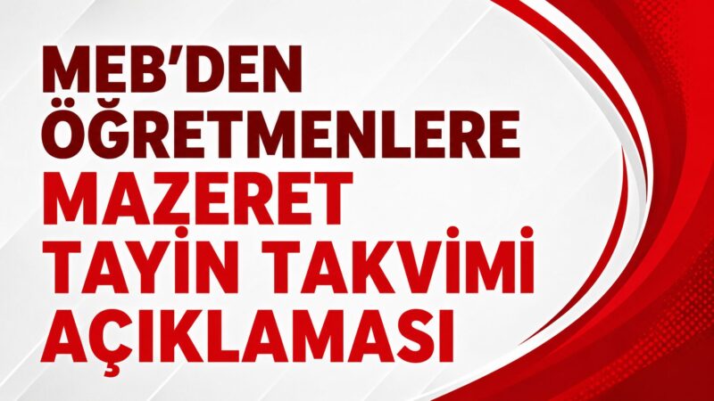 Milli Eğitim Bakanlığı (MEB), 2026 yılı yaz tatili döneminde gerçekleştirilecek