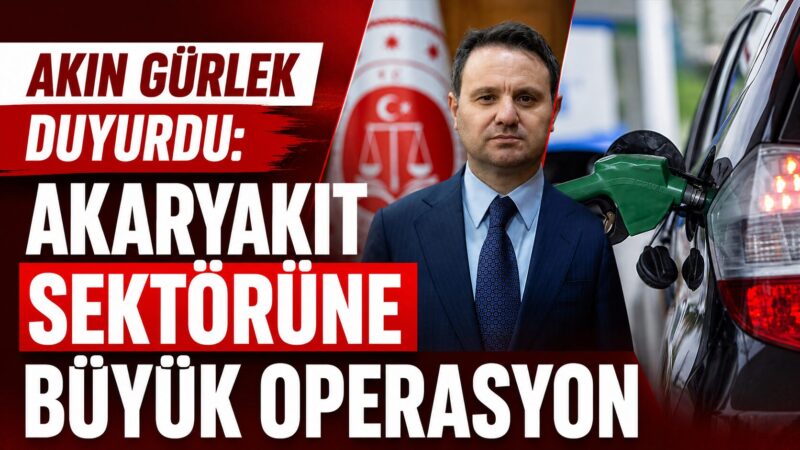 Adalet Bakanı Akın Gürlek, akaryakıt ve LPG sektörünü hedef alan
