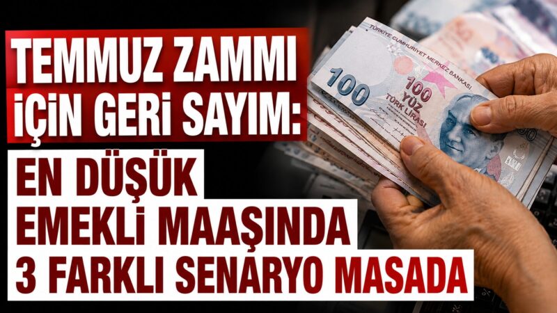 Temmuz ayında açıklanacak 6 aylık enflasyon verisi öncesinde milyonlarca emeklinin