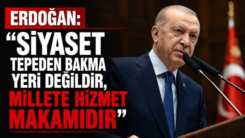 Cumhurbaşkanı ve AK Parti Genel Başkanı Recep Tayyip Erdoğan, AK