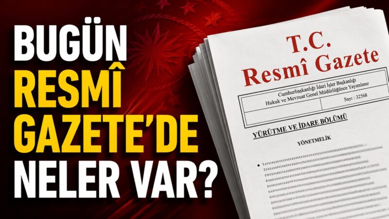 29 Haziran 2026 tarihli Resmî Gazete'de eğitim ve sağlık alanlarını