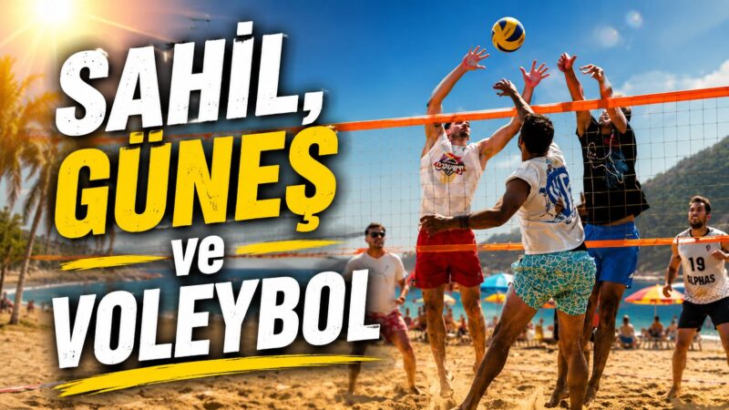 Menderes Belediyesi’nin ilkini düzenlediği Plaj Voleybolu Turnuvası Özdere sahilinde gerçekleştirildi